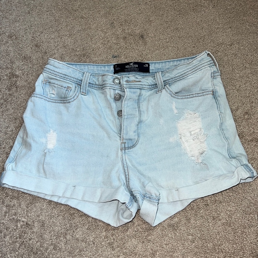Hollister high rise mom shorts